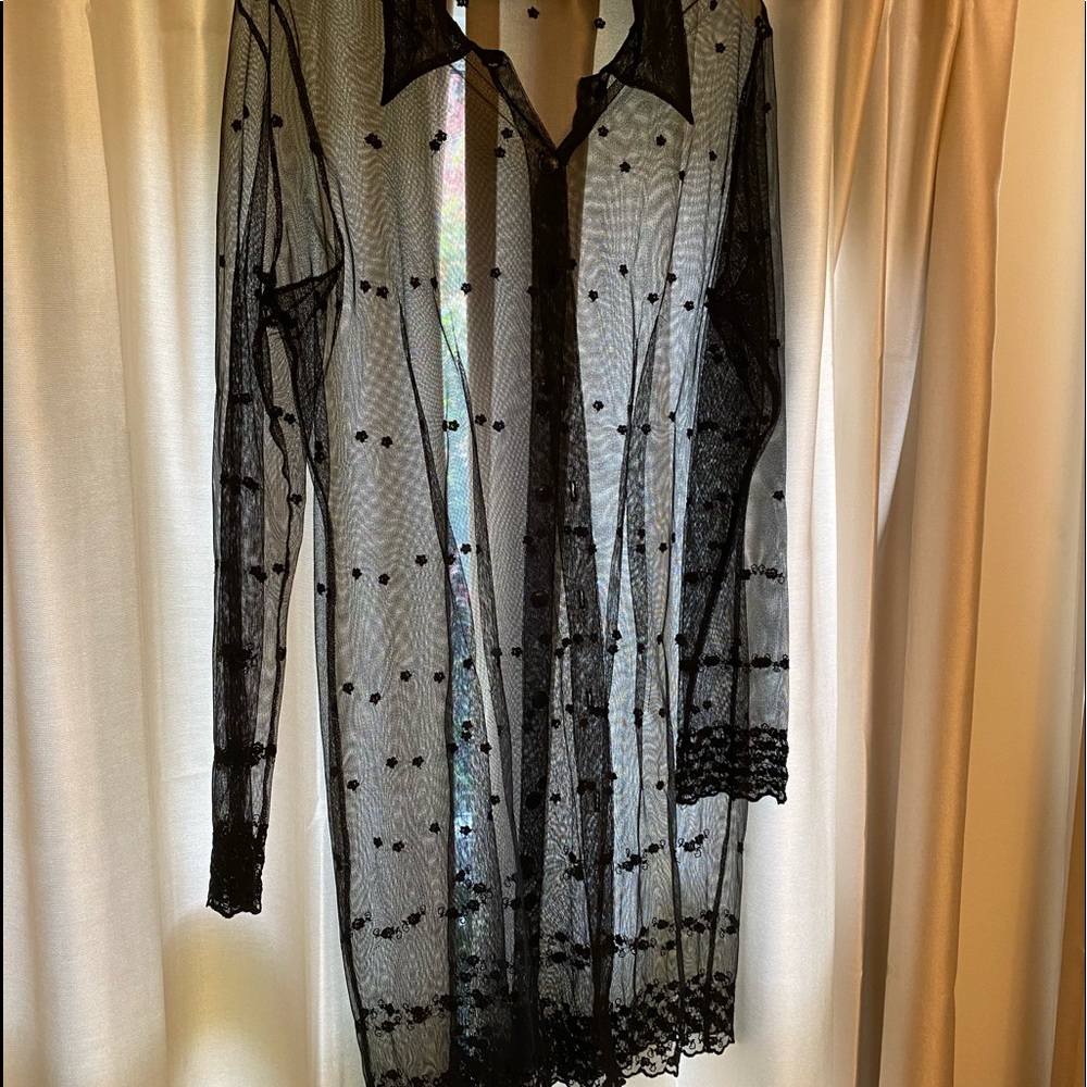 Bohemian lace dress jacket